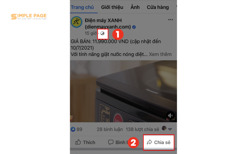 Cách tải video trên Facebook về điện thoại iPhone