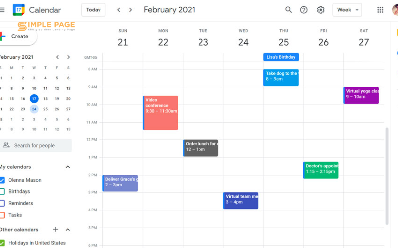 Google Calendar - Công cụ hỗ trợ viết content đặt lịch cho bài đăng