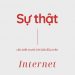 SỰ THẬT CẦN BIẾT TRƯỚC KHI BẮT ĐẦU TRÊN ITERNET