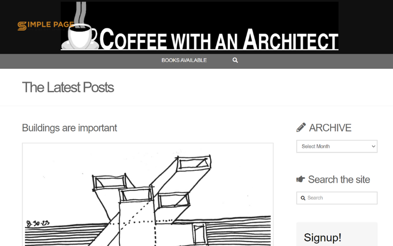 Coffee with an Architect