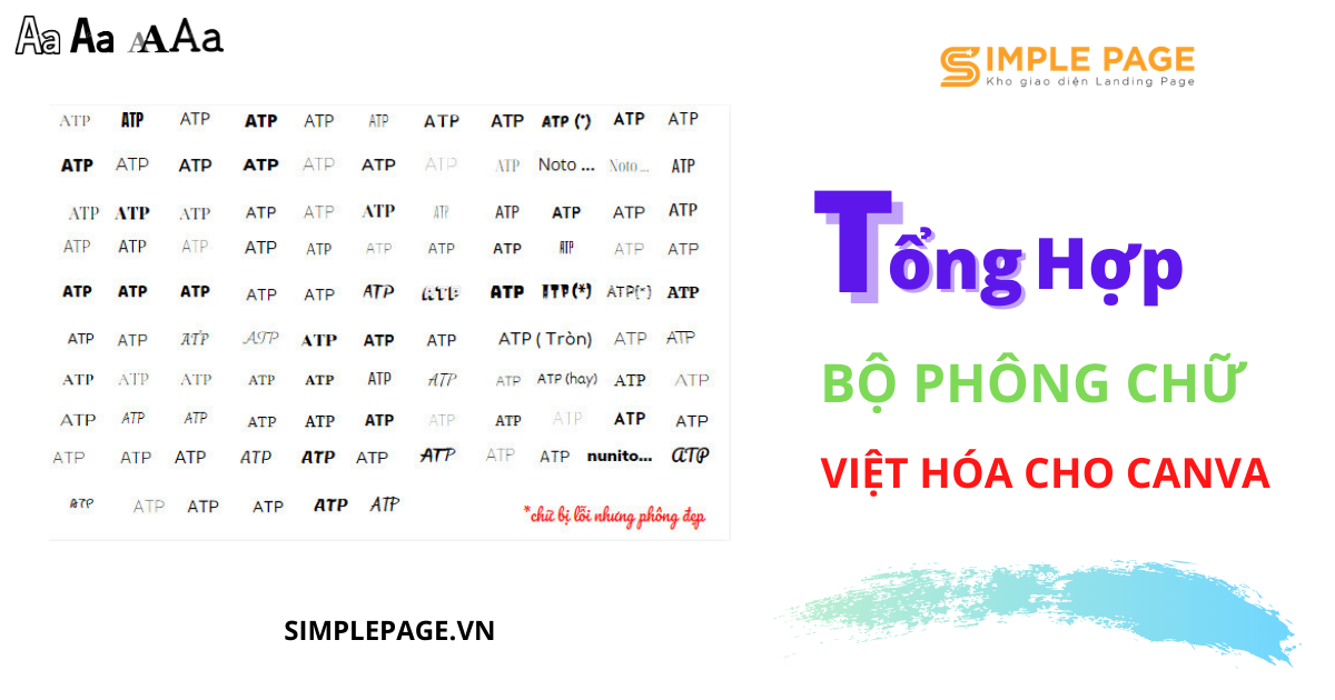 Tổng hợp Các font chữ đẹp Canva Chất lượng đảm bảo và sử dụng dễ dàng