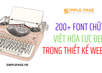 200+ font chữ việt hóa cực đẹp miễn phí cho dân thiết kế web designer