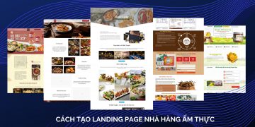 Cách tạo landing page nhà hàng ẩm thực đẹp, miễn phí