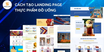 Hướng dẫn cách tạo landing page thực phẩm đồ uống đẹp miễn phí