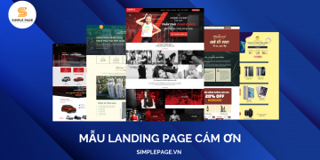 Mẫu landing page trang cám ơn – thank you page