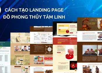 Cách tạo landing page đồ phong thủy tâm linh đẹp và miễn phí