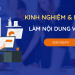 Chia sẻ kinh nghiệm & kỹ năng viết nội dung website giúp tăng trưởng traffic