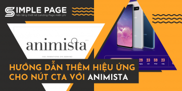 Hướng dẫn thêm hiệu ứng cho nút CTA với Animista