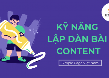 Lập dàn bài cho người viết content