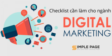 Checklist cần làm cho ngành Digital Marketing