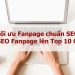 SEO fanpage lên top google