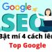 Cách lên top google