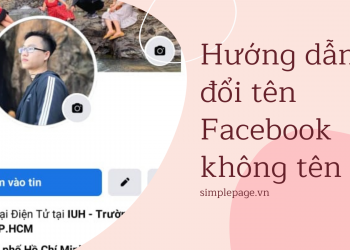 Hướng dẫn đổi tên Facebook không tên bằng Facebook Lite
