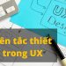 Nguyên tắc thiết kế trong UX