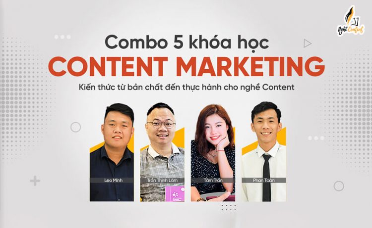 khóa học content marketing,học content ở đâu,lộ trình học content