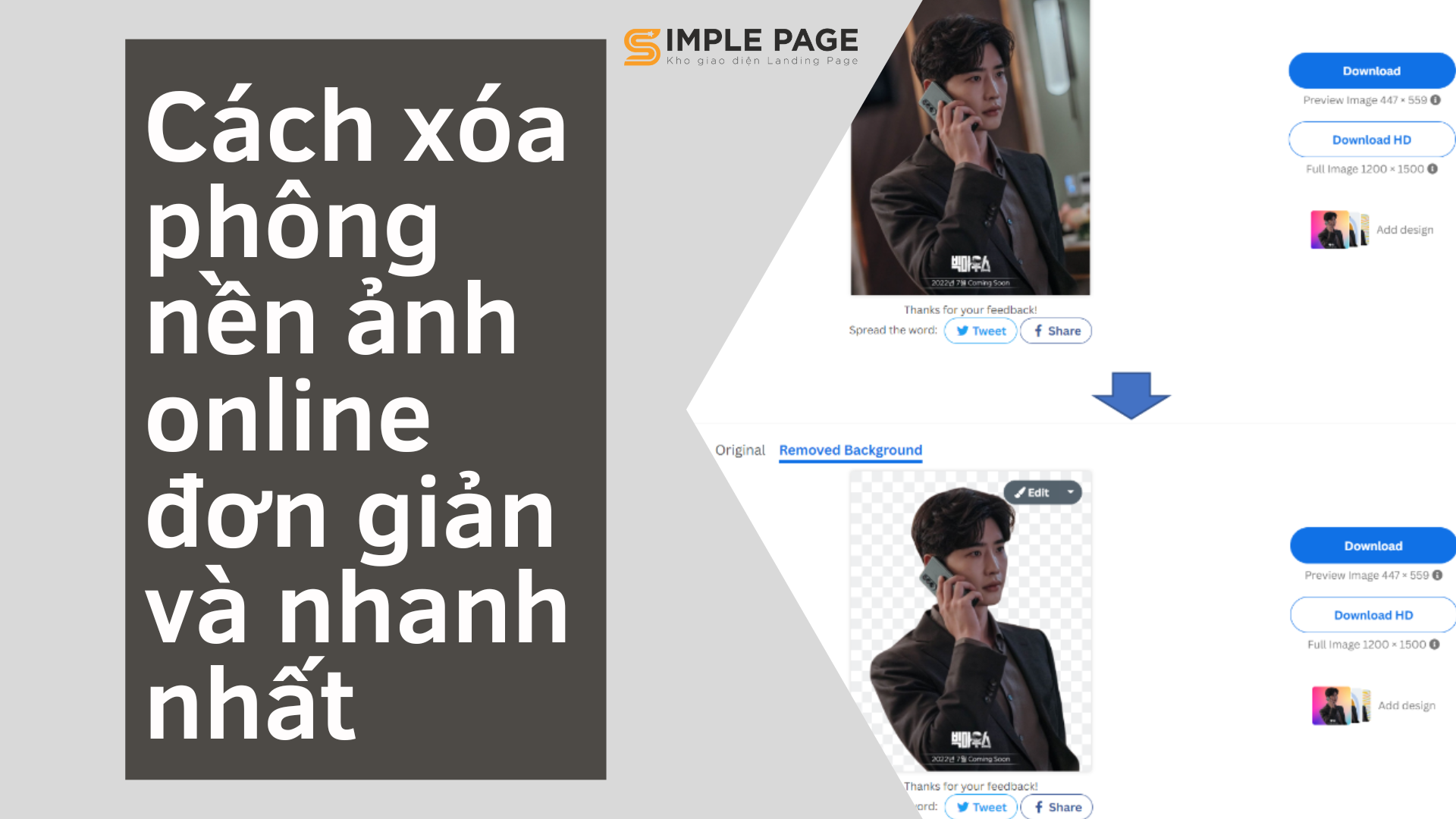 Bạn từng thấy những bức ảnh chỉ có một đối tượng và nền trống trải, nhưng không biết làm thế nào để có được bức ảnh như vậy? Với công cụ xóa phông nền ảnh trực tuyến, không cần phải cất công sử dụng phần mềm chỉnh sửa ảnh phức tạp nữa. Đơn giản chỉ với một vài thao tác là bạn đã có thể tạo ra những bức ảnh \