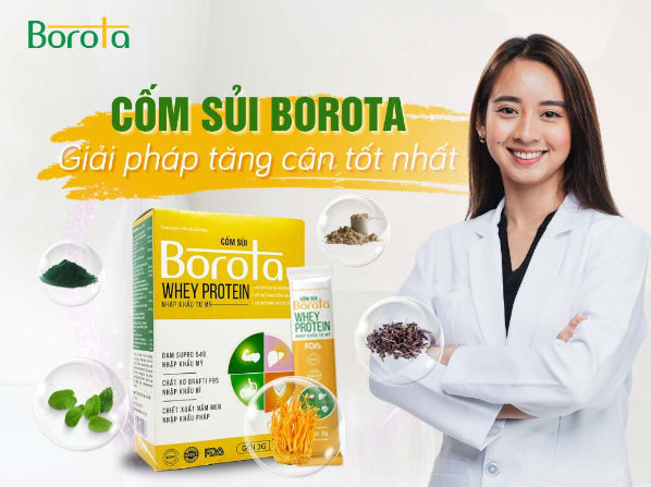 Review Cốm sủi Borota – Giải pháp hỗ trợ tăng cân tốt nhất cho người gầy