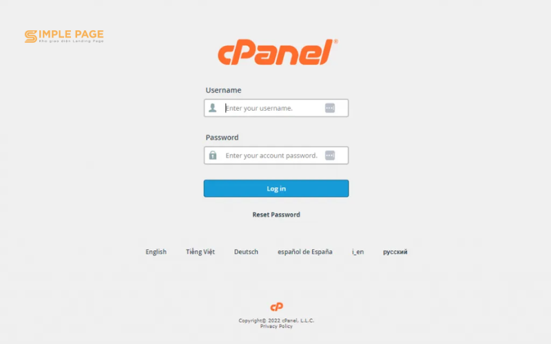 Cách kiểm tra dung lượng hosting với Cpanel