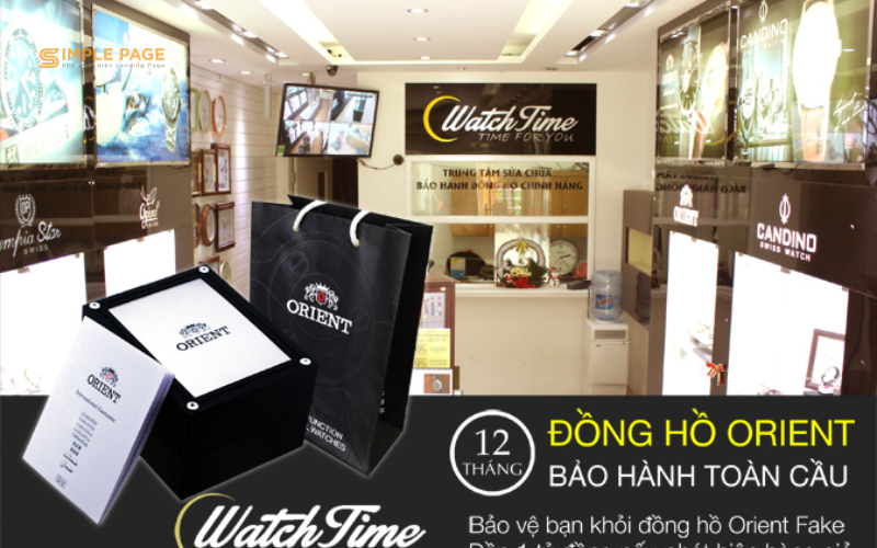 Watchtime - các trang web bán đồng hồ 