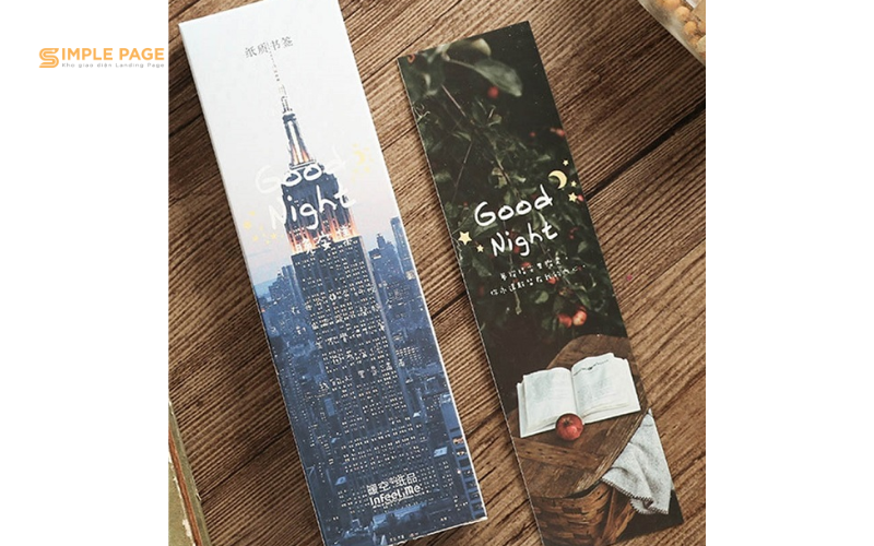 Tặng thẻ bookmark