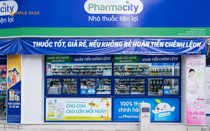 Pharmacity - web bán thuốc uy tín