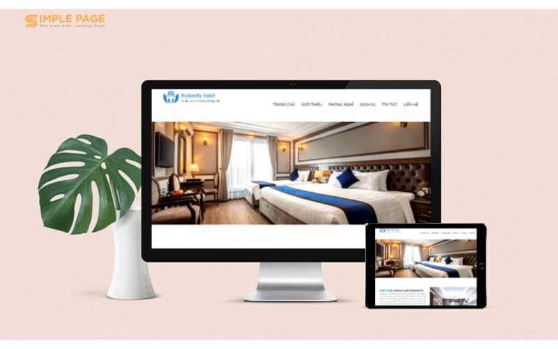 Tạo website khách sạn chuyên nghiệp