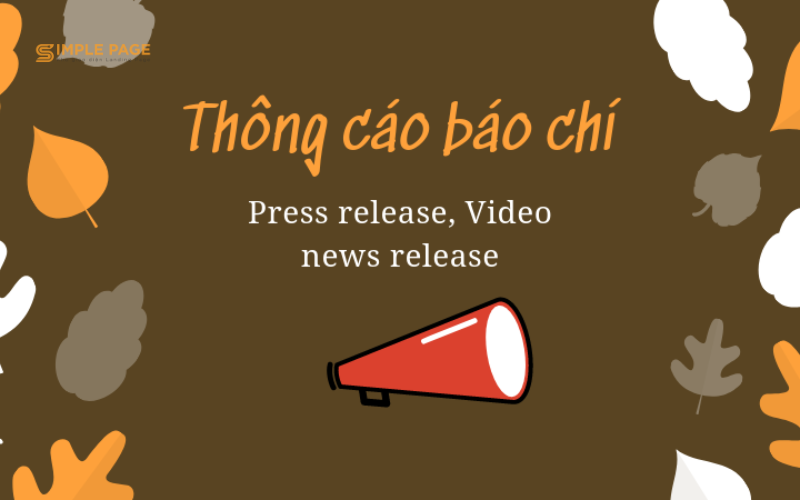 Gửi thông cáo báo chí