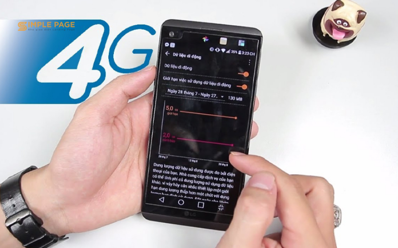 Dữ liệu di động 3G/4G tăng nhanh