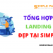 Tổng hợp mẫu Landing Page đẹp tháng 9 của SimplePage