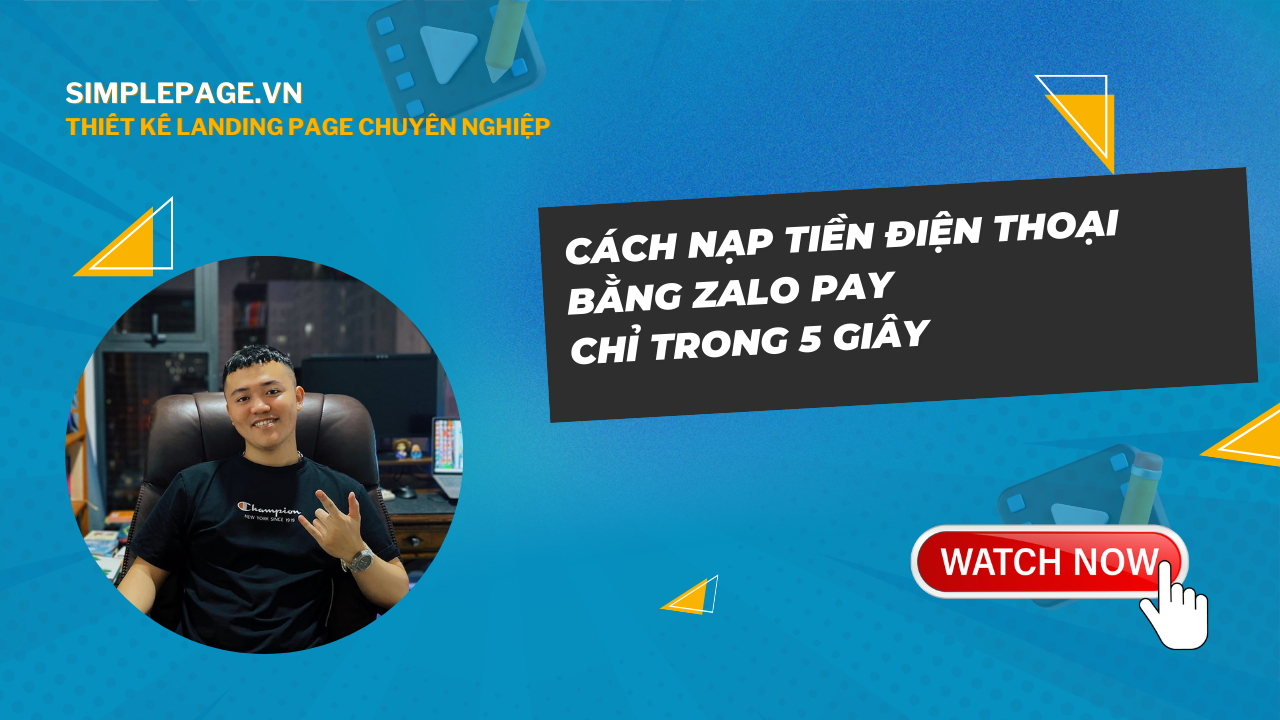 Cách Nạp Tiền Điện Thoại Bằng Zalo Pay