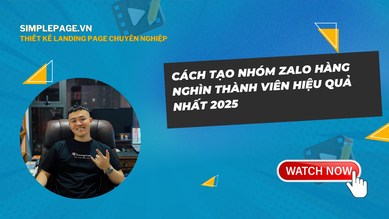 Cách tạo nhóm Zalo hàng nghìn thành viên