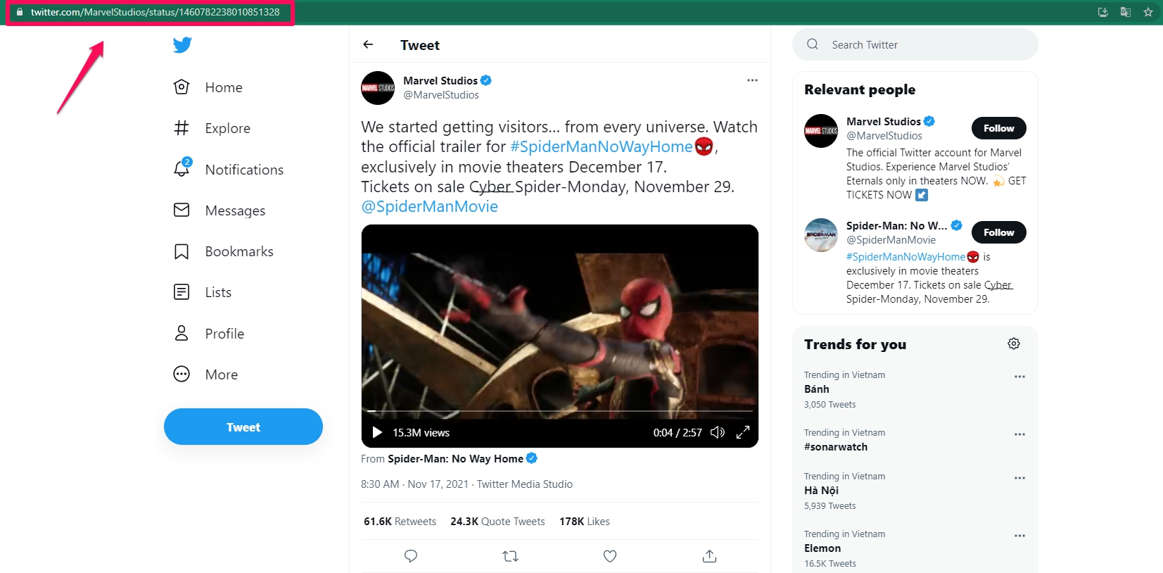 Cách tải video Twitter về máy tính