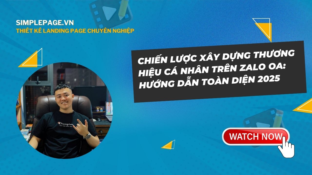 Xây Dựng Thương Hiệu Cá Nhân Trên Zalo OA