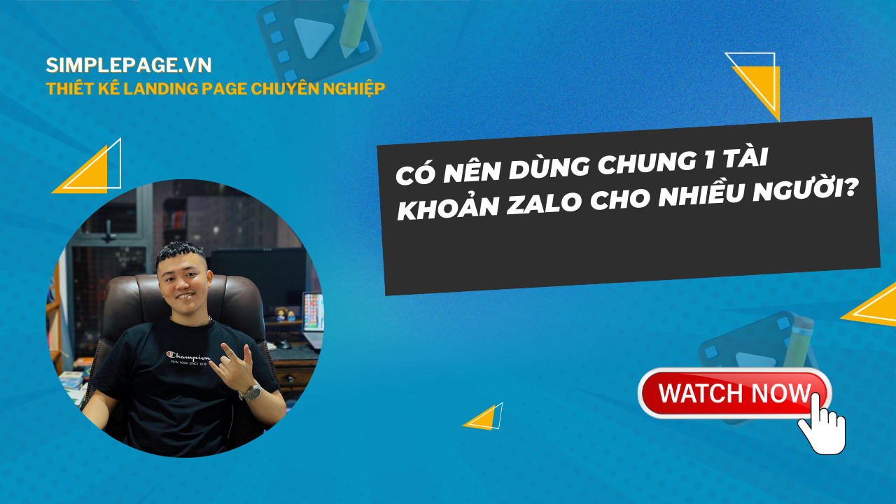 dùng chung 1 tài khoản Zalo