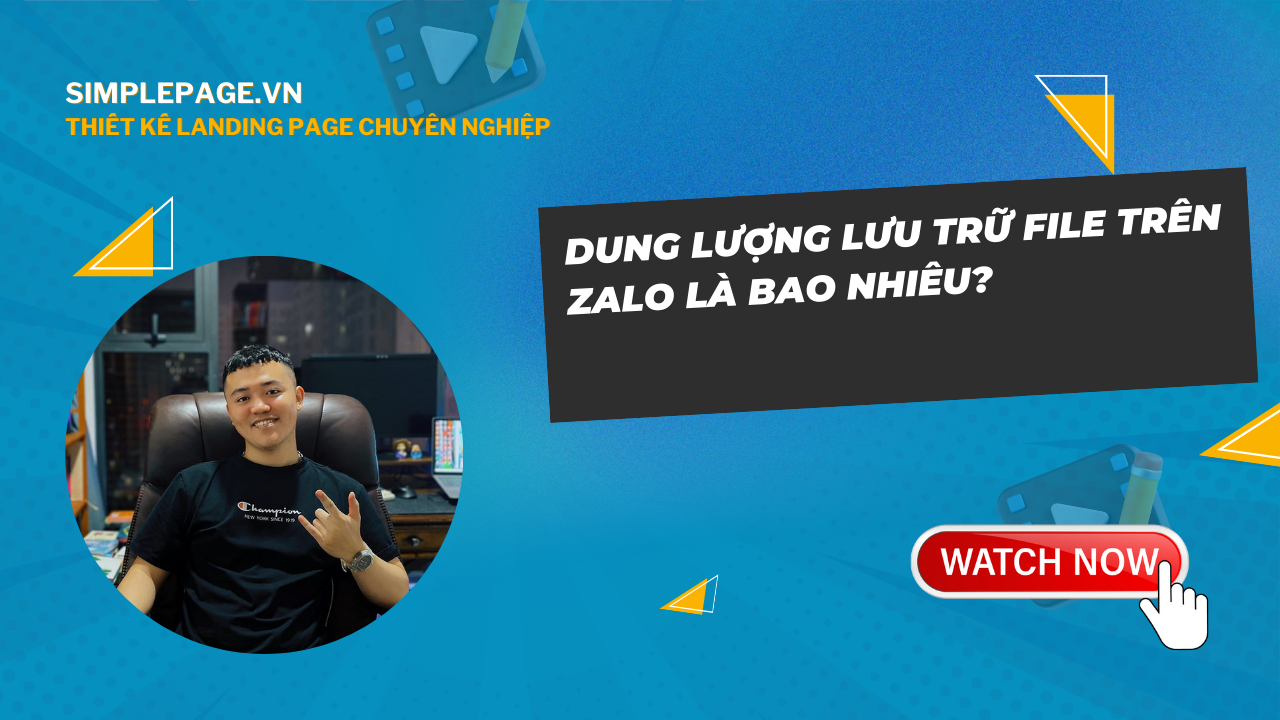 Dung lượng lưu trữ file trên Zalo