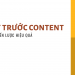 TƯ DUY TRƯỚC CONTENT – CHIẾN LƯỢC HIỆU QUẢ