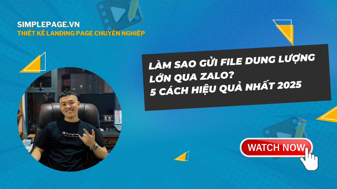 Gửi File Dung Lượng Lớn Qua Zalo