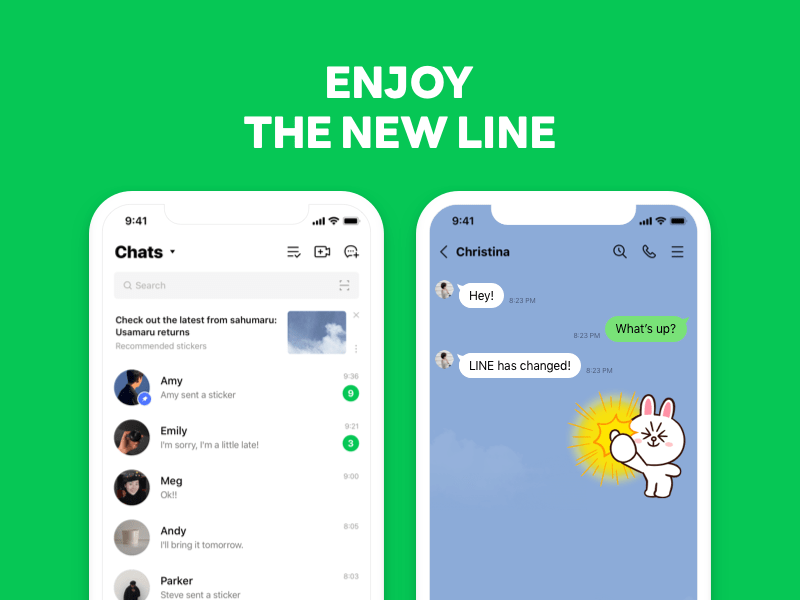 Line – Các mạng xã hội chat phổ biến