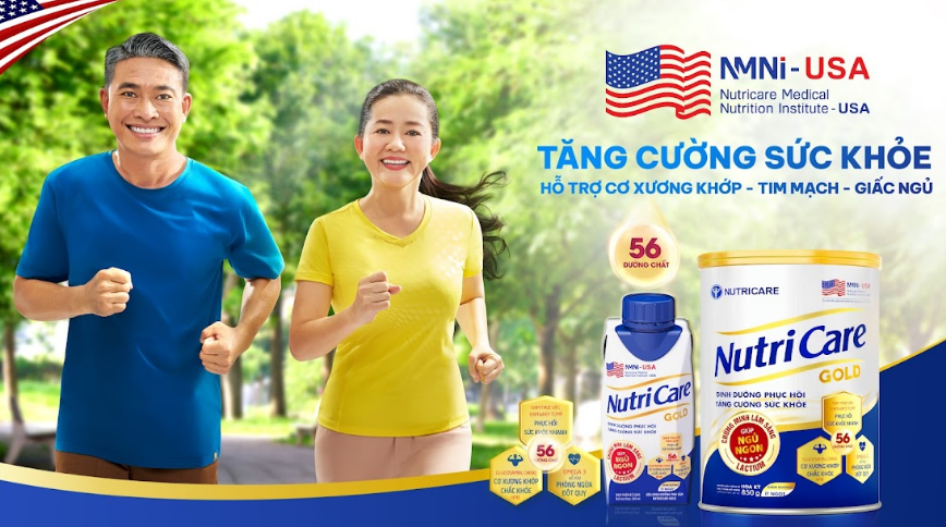Nutricare Gold – sản phẩm dinh dưỡng, tăng cường sức khỏe cho người bệnh