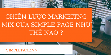 Chiến lược Marketing Mix của Simple Page như thế nào ?