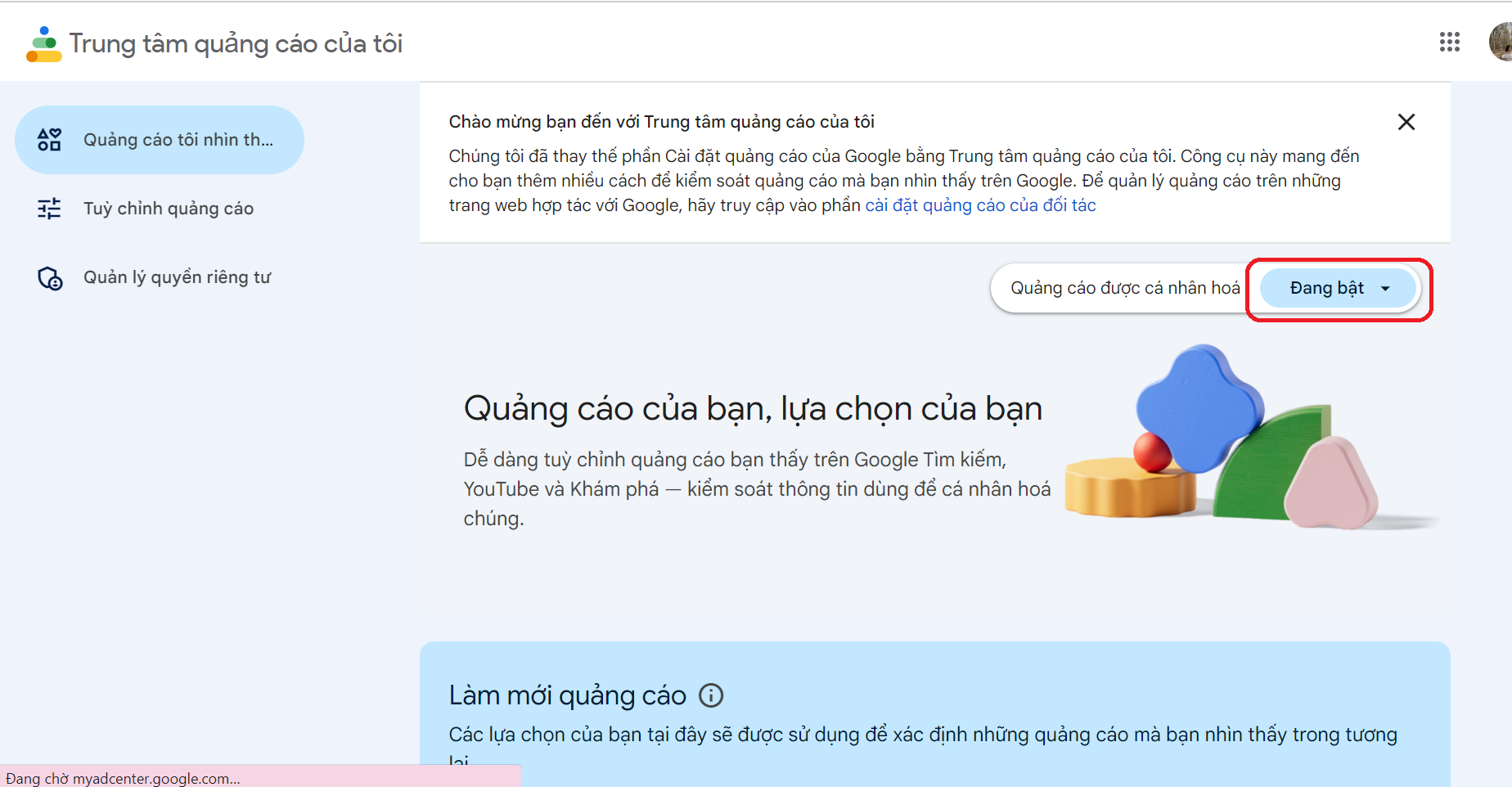 Cách chặn quảng cáo nhạy cảm trên Youtube