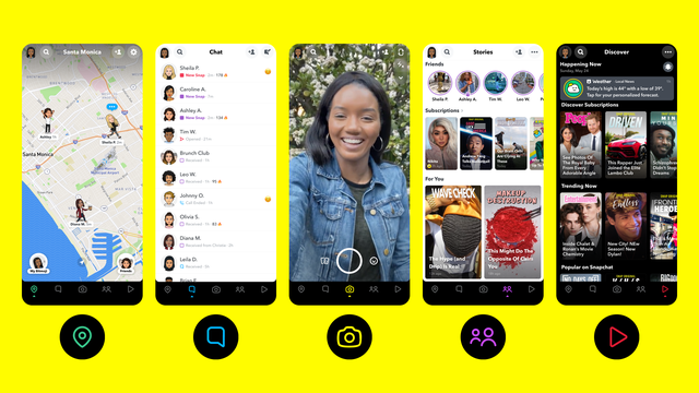 Snapchat: 398 triệu người dùng hoạt động