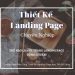 HƯỚNG DẪN TẠO MỘT TRANG LANDING PAGE ĐÚNG CHUẨN