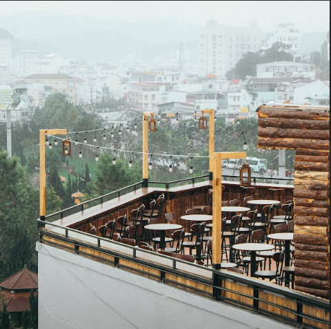 quán cafe ngắm hoàng hôn ở Đà Lạt