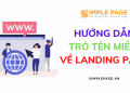 Cách trỏ tên miền về SimplePage