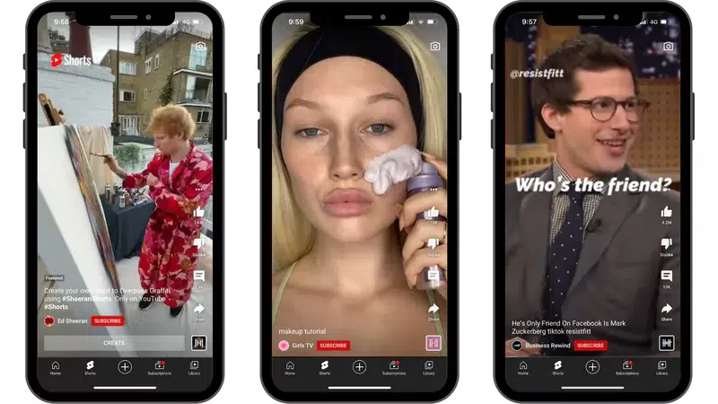 Youtube Shorts lên đề xuất nhanh