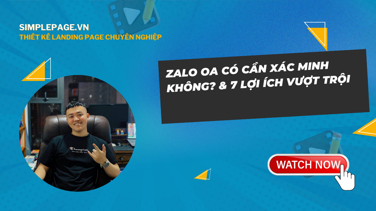 Zalo OA có cần xác minh không