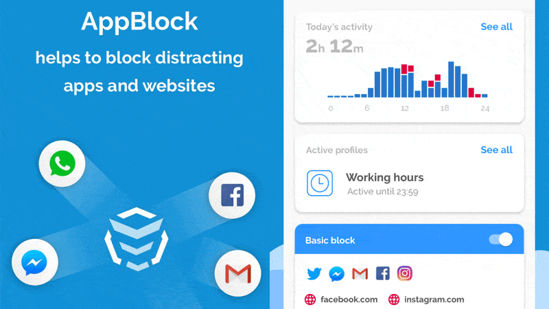 Appblock – Stayfocused - app quản lý thời gian sử dụng mạng xã hội hiệu quả