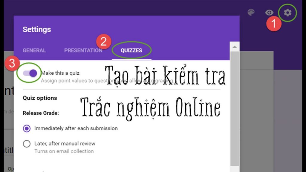 Chọn Google Form