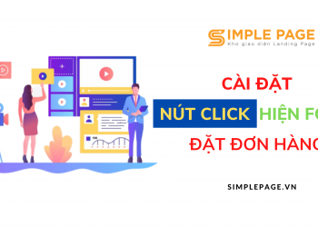 Cách tạo nút click hiện form đăng ký trên landing page